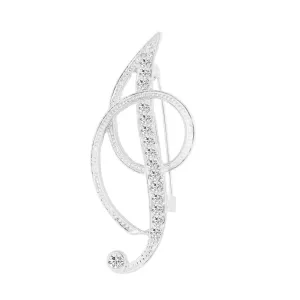 [Silver Initial Letter I] Plated Metal Lapel Pin