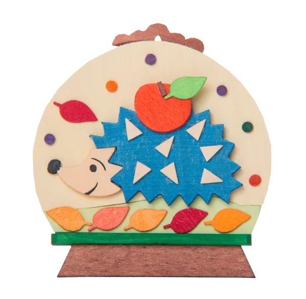 Snow Globe - Hugo Hedgehog - Christmas tree decoration