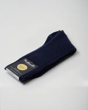 Sock | Waddington | Navy | Cashmere