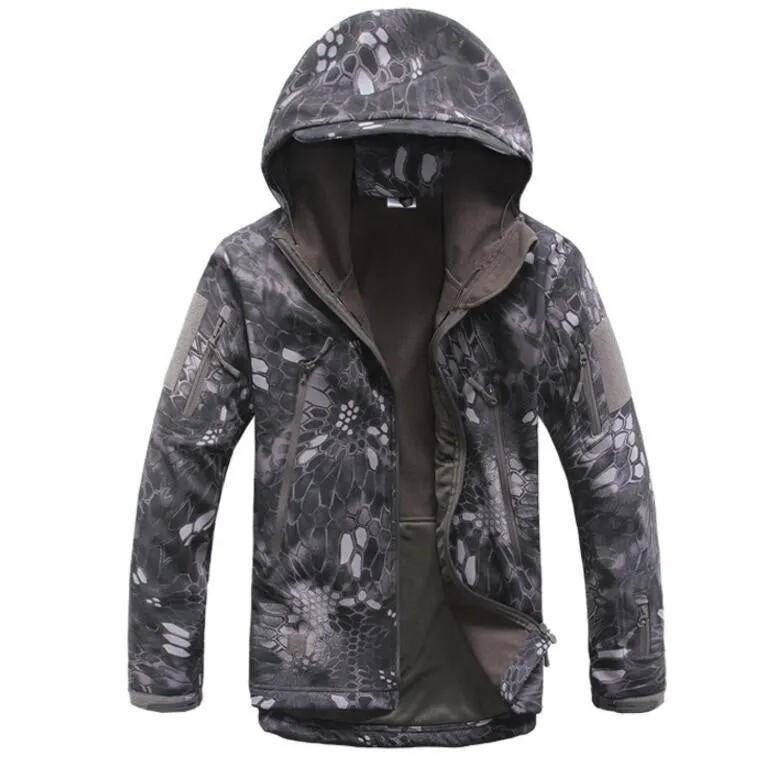 Stay Protected in Any Weather with Our Army Camouflage Military Jacket