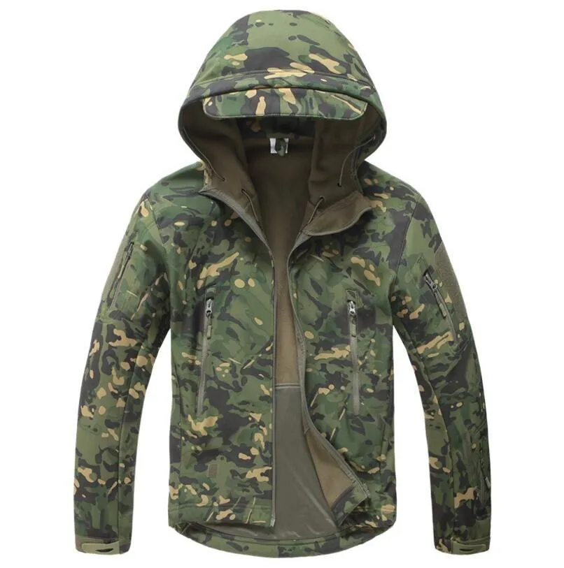 Stay Protected in Any Weather with Our Army Camouflage Military Jacket