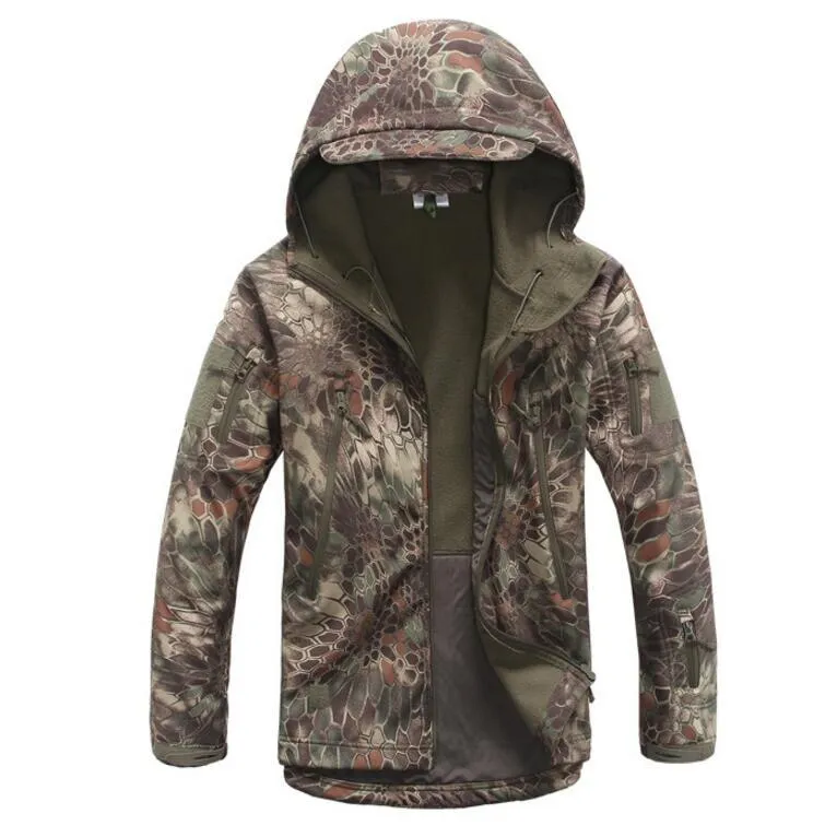 Stay Protected in Any Weather with Our Army Camouflage Military Jacket