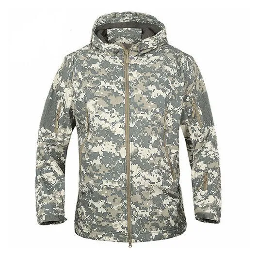 Stay Protected in Any Weather with Our Army Camouflage Military Jacket