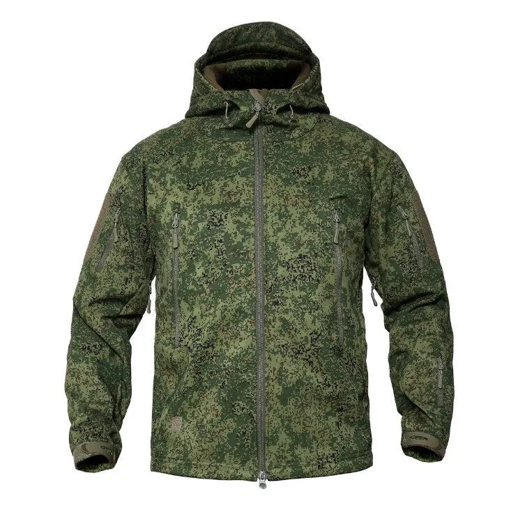 Stay Protected in Any Weather with Our Army Camouflage Military Jacket