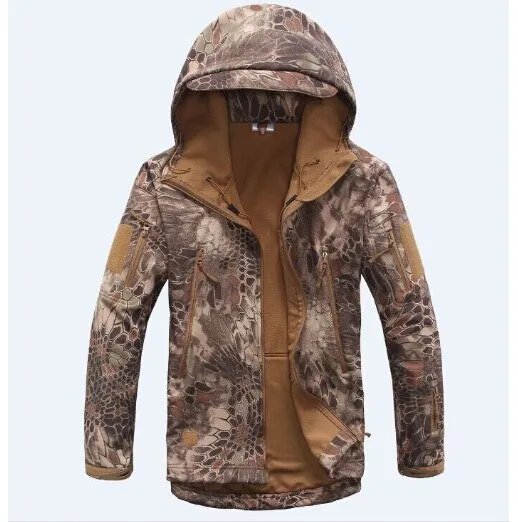 Stay Protected in Any Weather with Our Army Camouflage Military Jacket