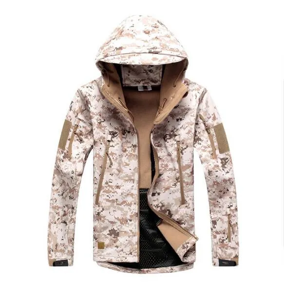 Stay Protected in Any Weather with Our Army Camouflage Military Jacket