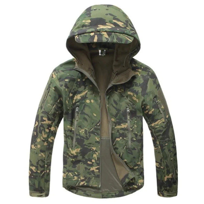 Stay Protected in Any Weather with Our Army Camouflage Military Jacket