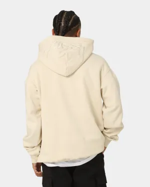 Stussy Back Appliqué 50/50 Hoodie Cream