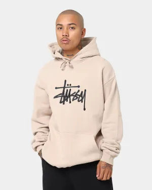 Stussy Embroidered Graffiti Hoodie Smoke