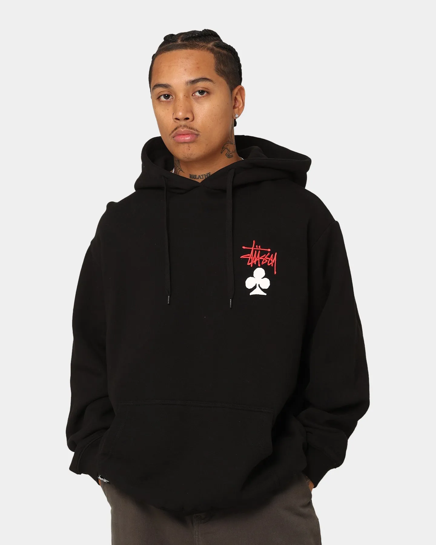 Stussy House Of Cards Hoodie Pigment Black