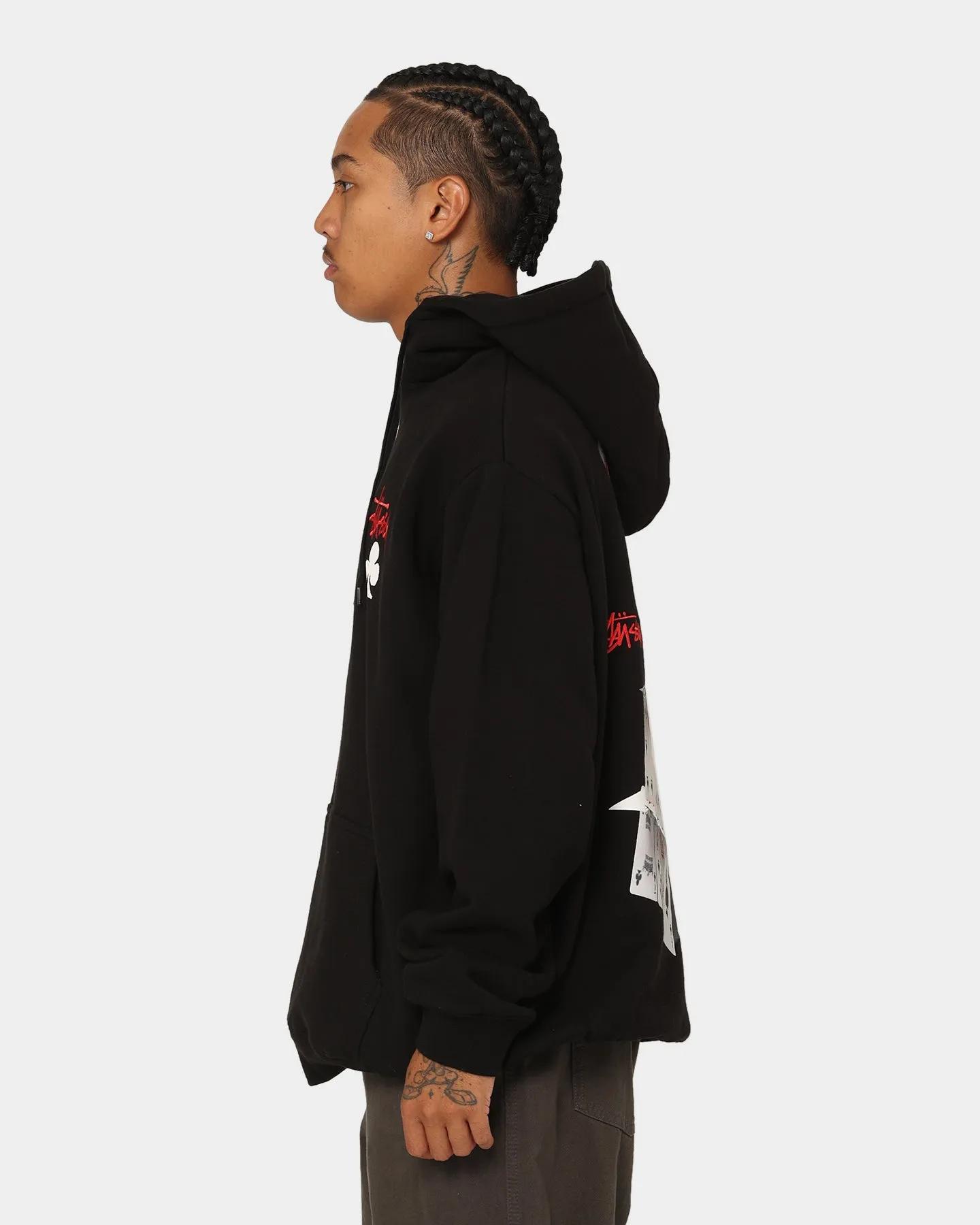 Stussy House Of Cards Hoodie Pigment Black