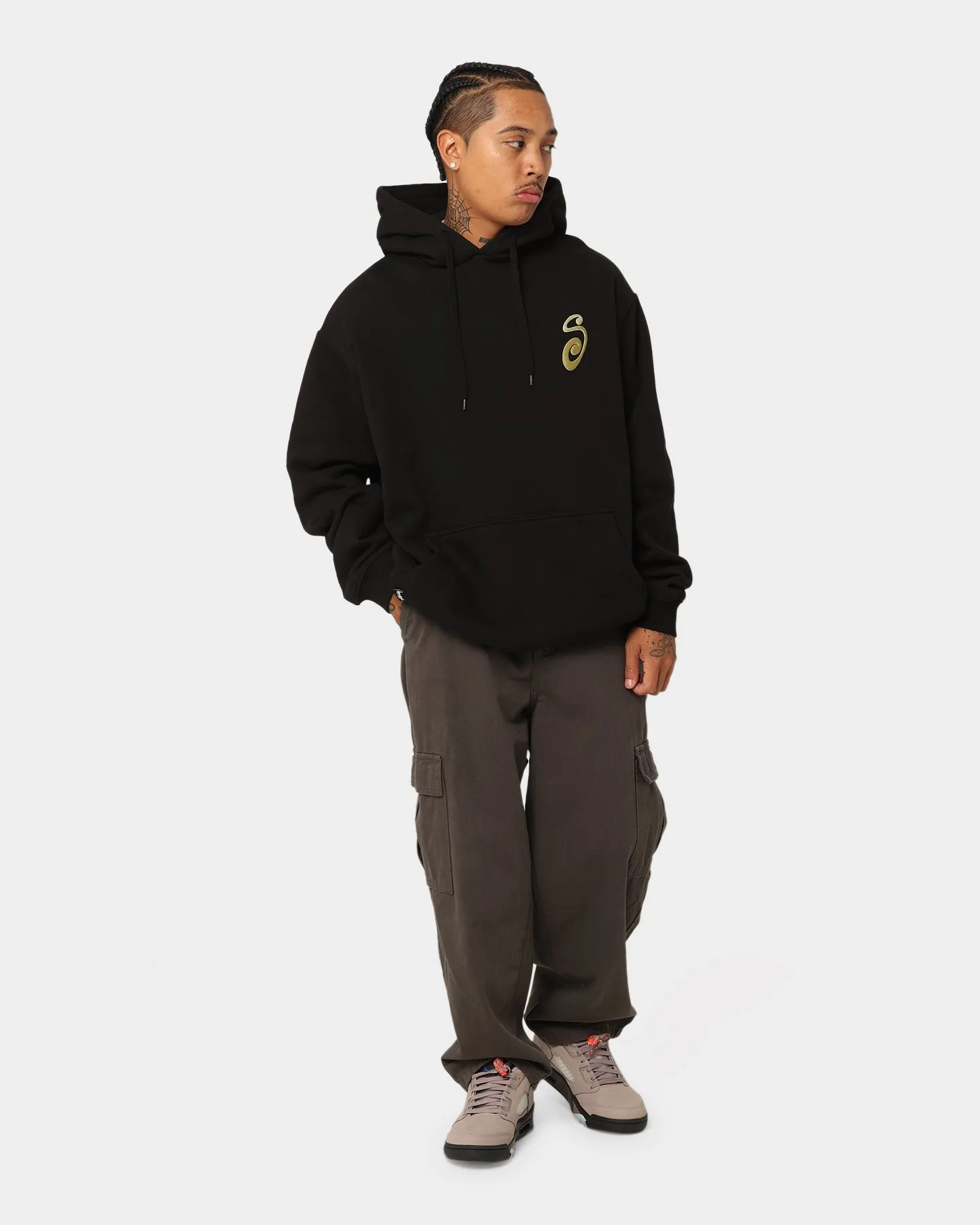 Stussy S IS Hoodie Black