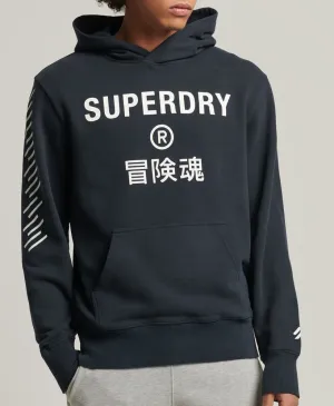 Superdry Code Sport Hoodie "Eclipse Navy"