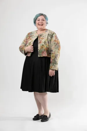 Tapestry Bolero Plus Size Jacket made to order with free shipping