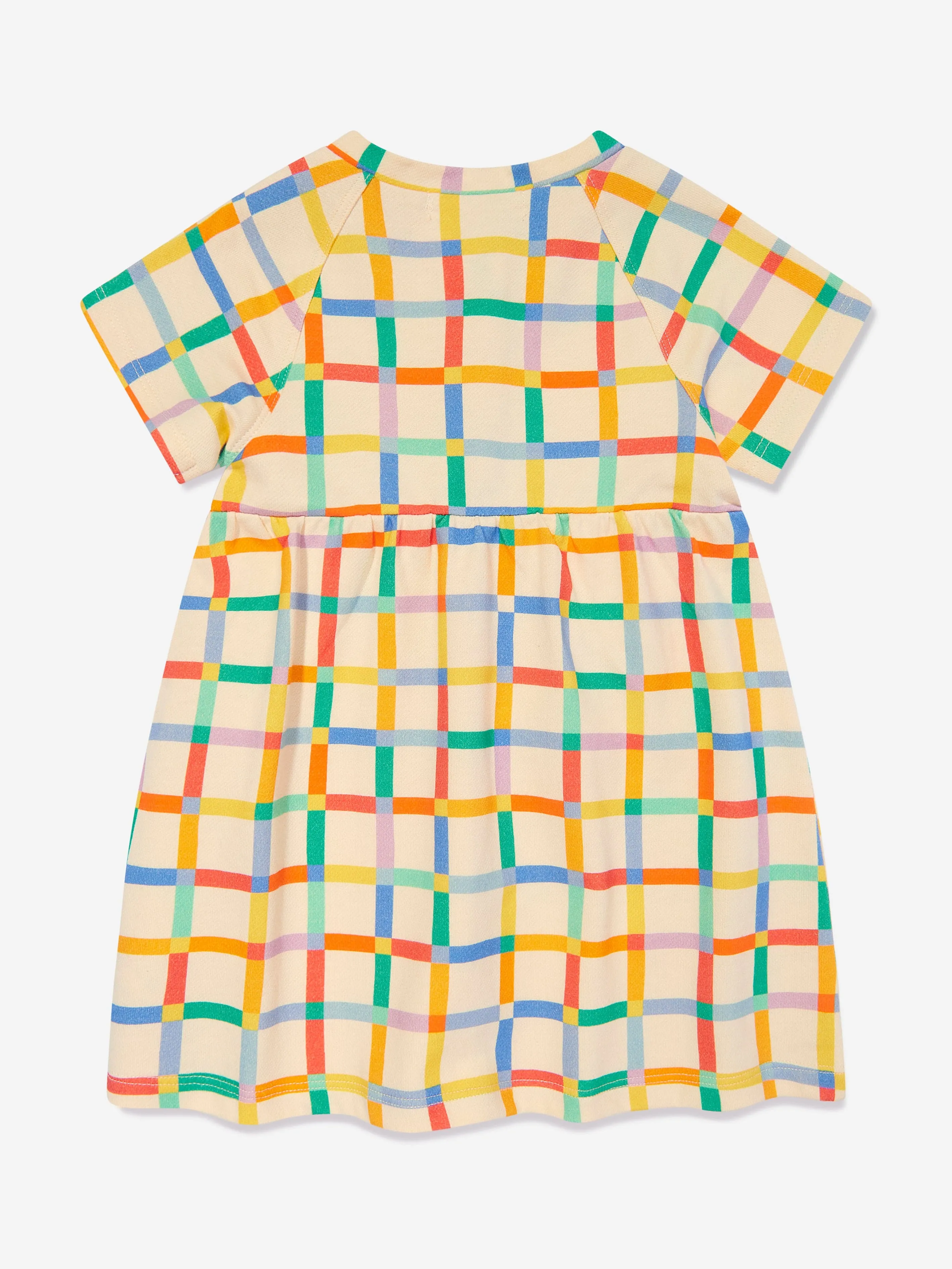 The Bonnie Mob Girls Mermaid Rainbow Pocket Dress in Multicolour