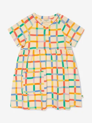 The Bonnie Mob Girls Mermaid Rainbow Pocket Dress in Multicolour