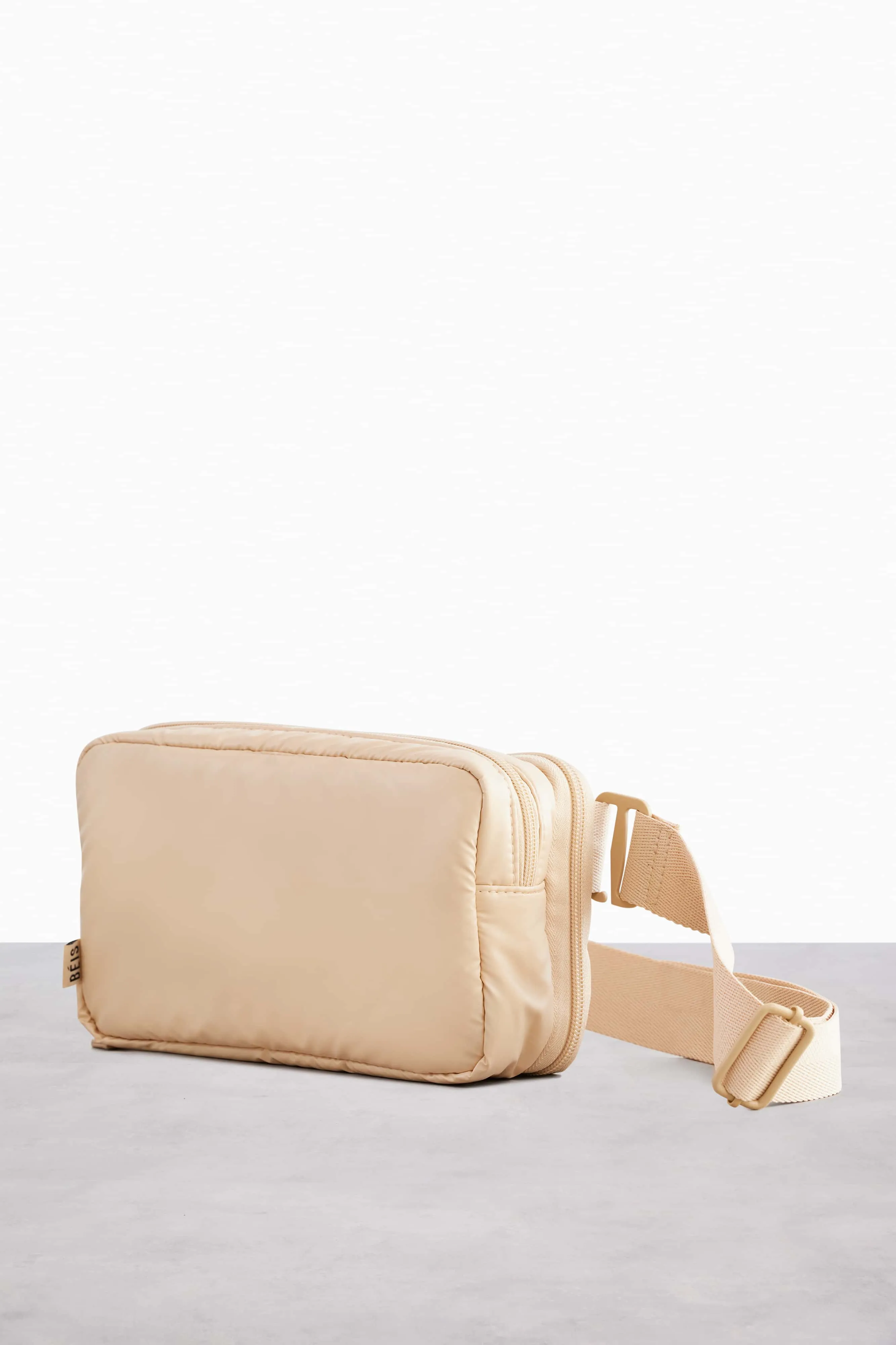 The Expandable Pouch in Beige