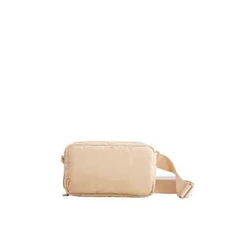 The Expandable Pouch in Beige