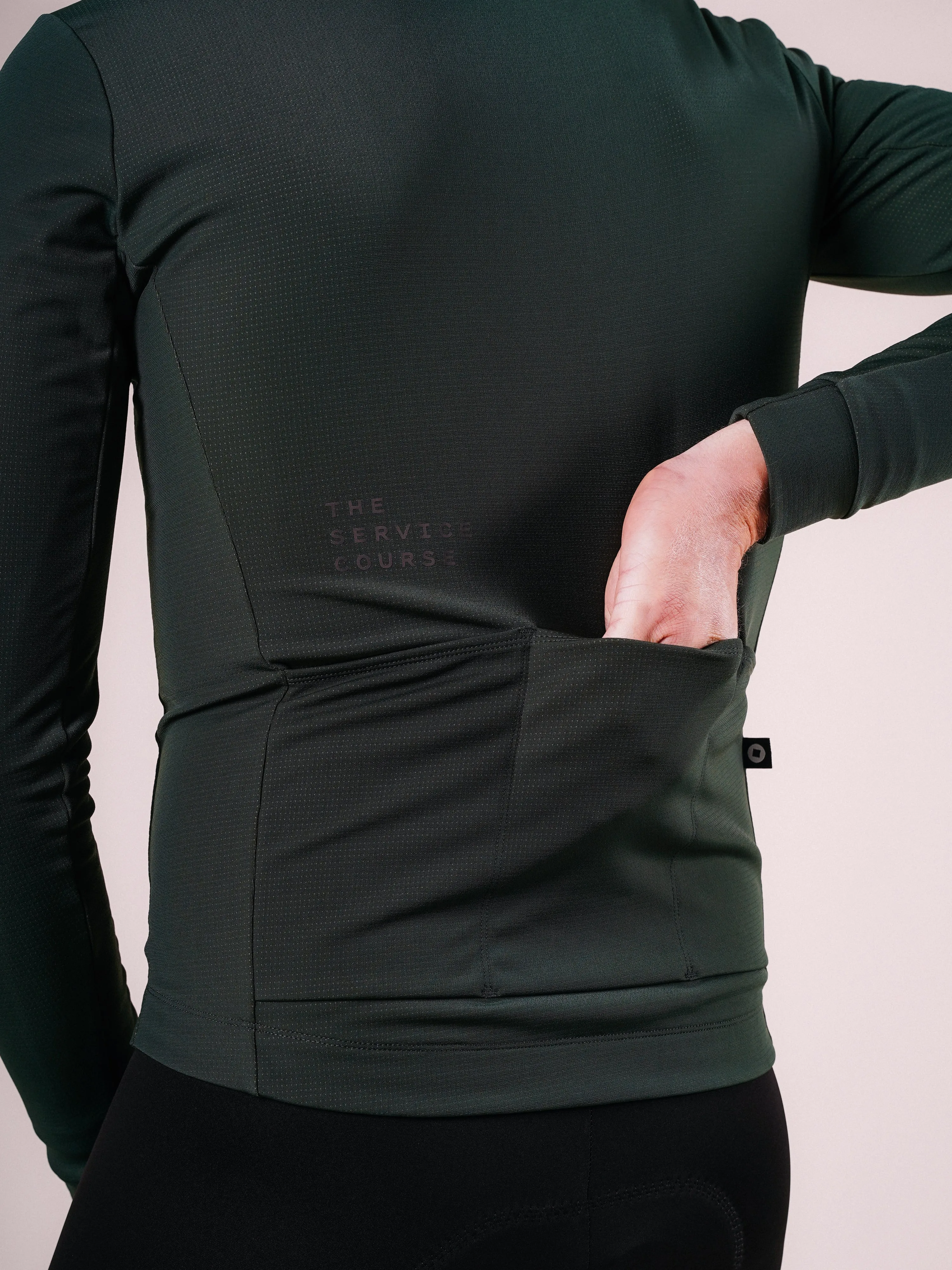 The Service Course - Long Sleeve Winter Jersey - Mens