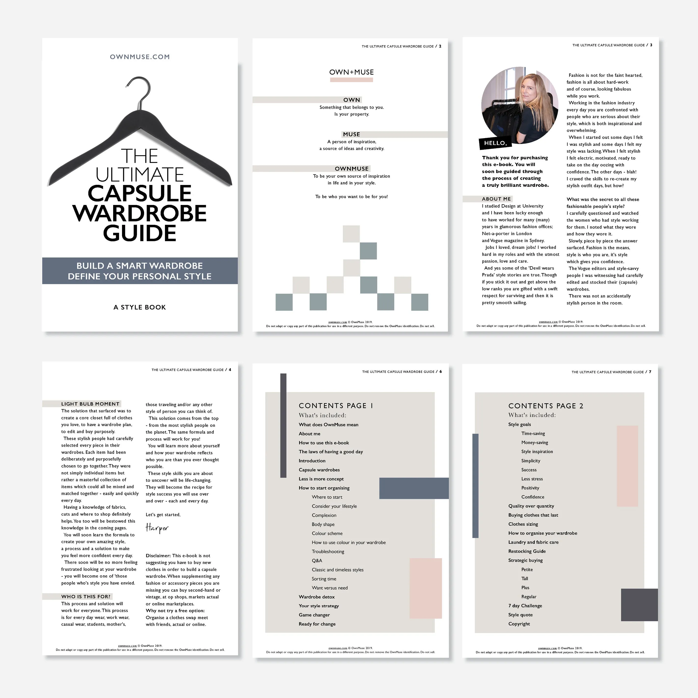 The Ultimate Capsule Wardrobe Guide - eBook