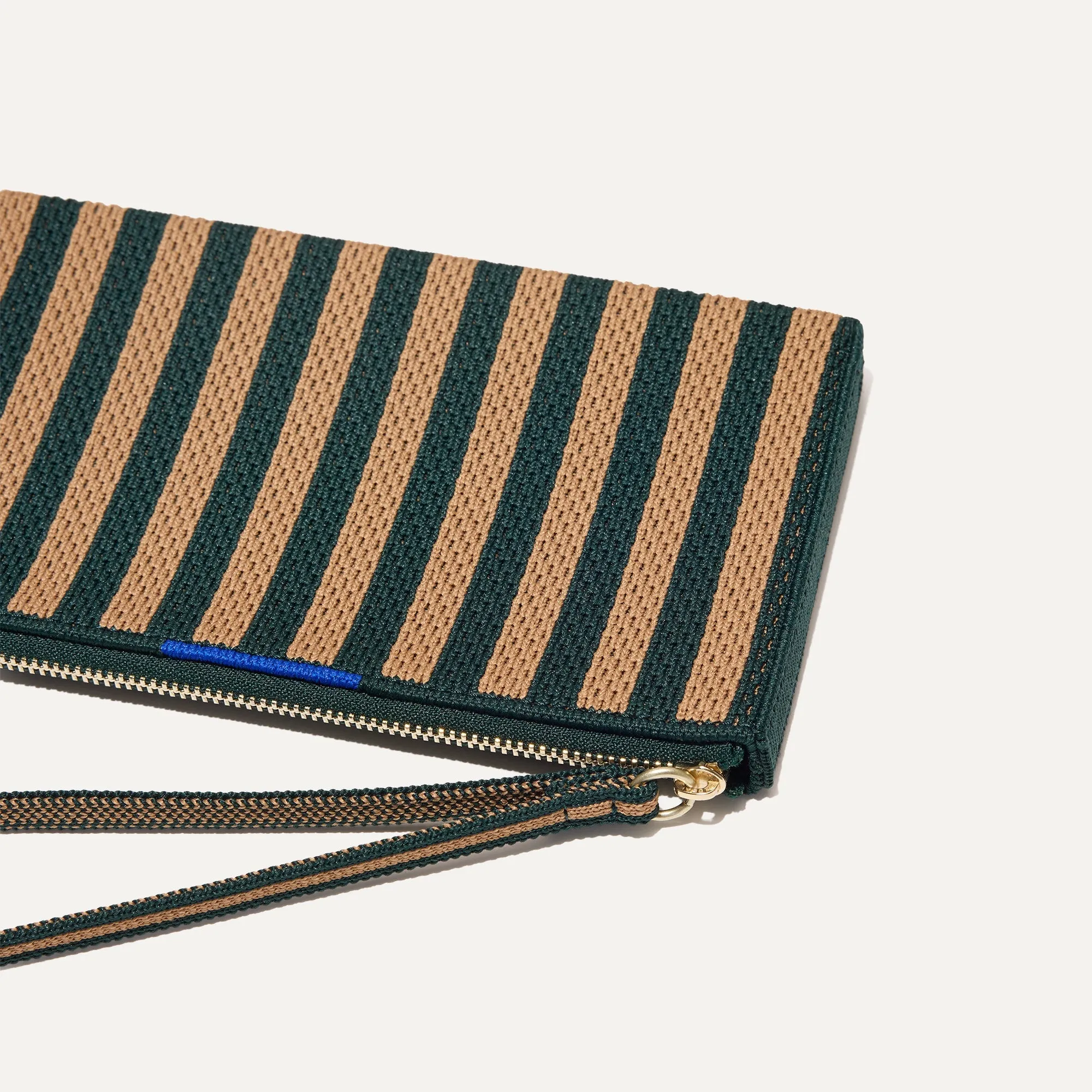 The Wallet Wristlet - Pine Stripe