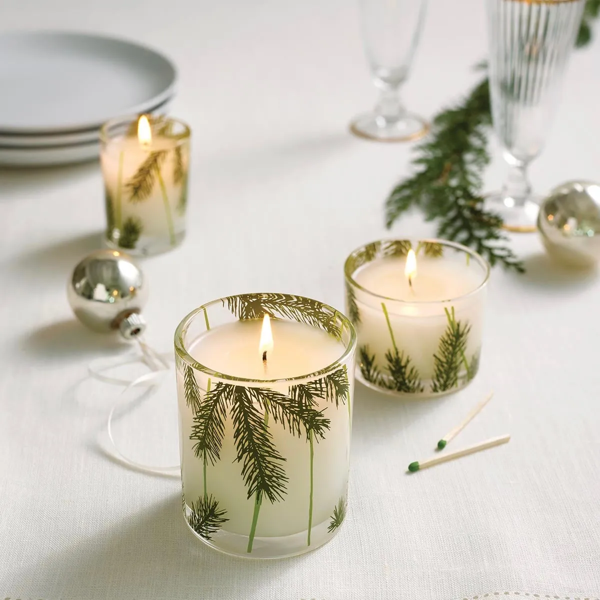 Thymes Frasier Fir Pine Candle Set