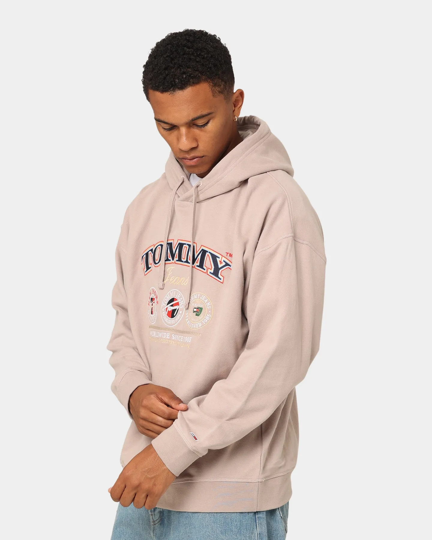 Tommy Jeans TJM Skater TJ Luxe Hoodie Brandons Stone