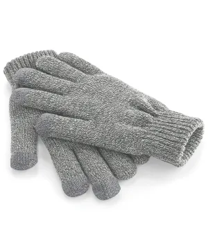 Touchscreen smart gloves | Heather Grey