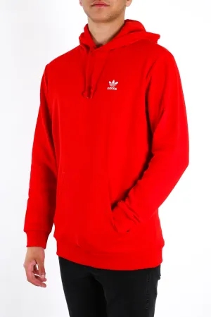 Trefoil Essentials Hoodie Scarlet