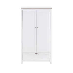 Tutti Bambini Verona Wardrobe - White/Oak