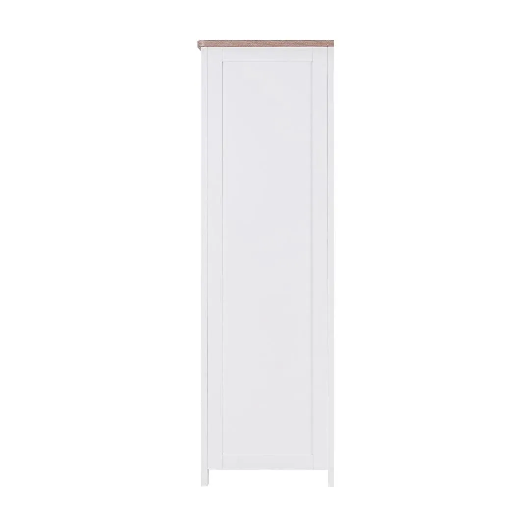 Tutti Bambini Verona Wardrobe - White/Oak