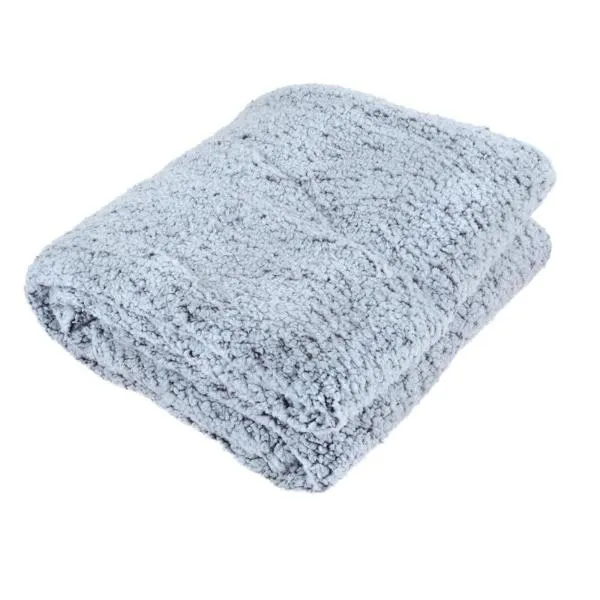 Two Tone Teddy Sherpa Blanket - 127cm x 152cm