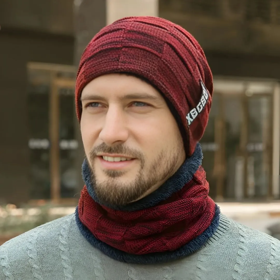 Warm Fleece-Lined Winter Beanie