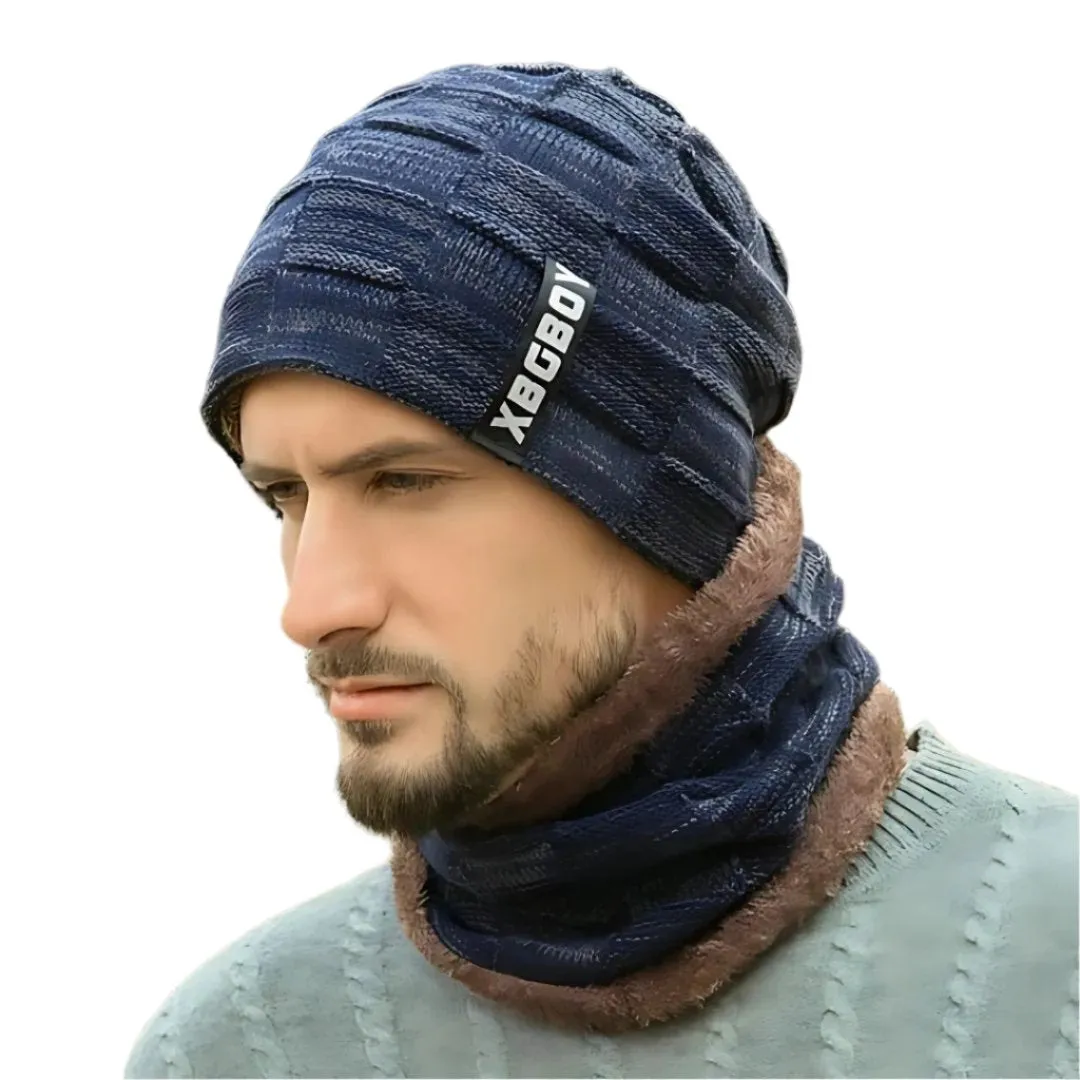 Warm Fleece-Lined Winter Beanie