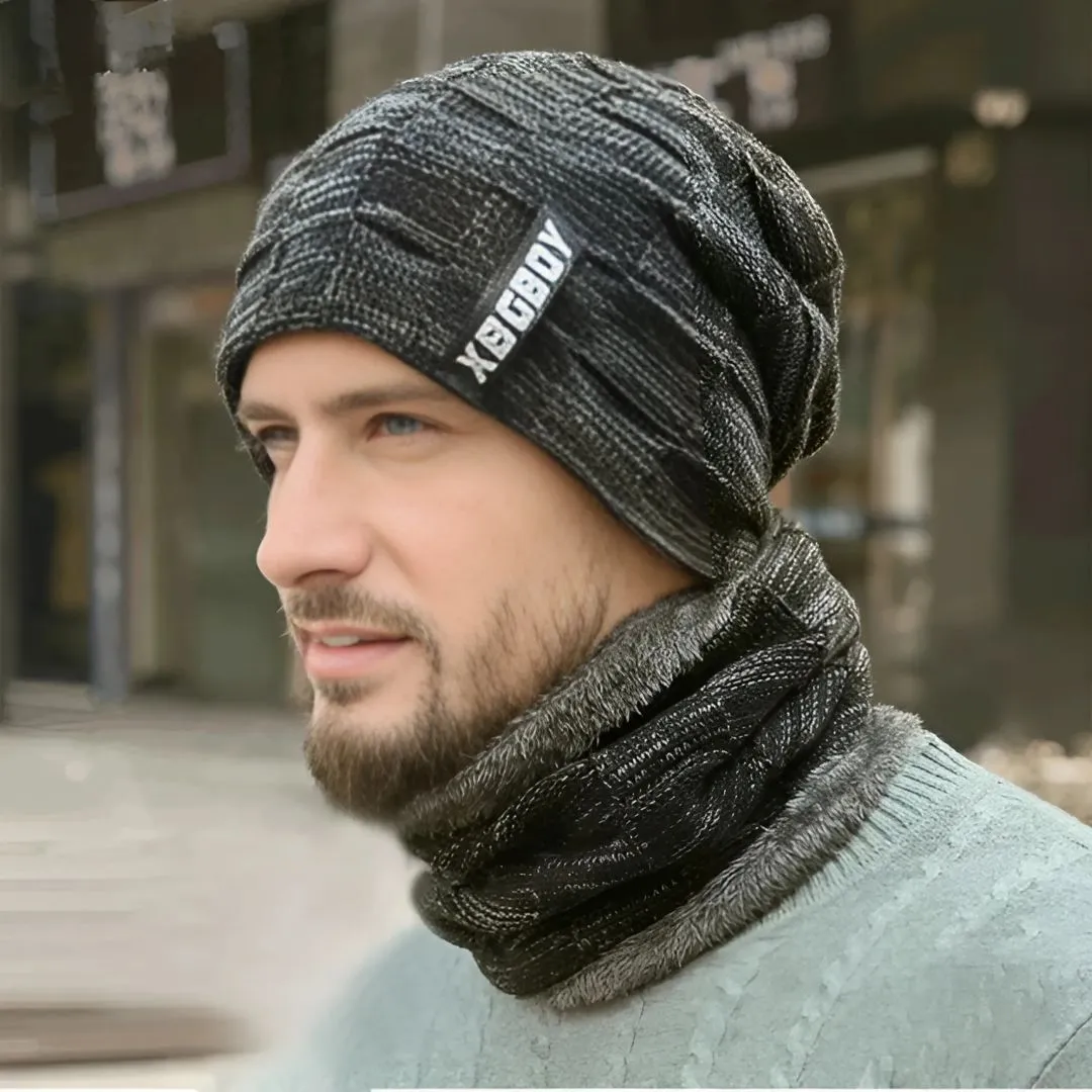 Warm Fleece-Lined Winter Beanie