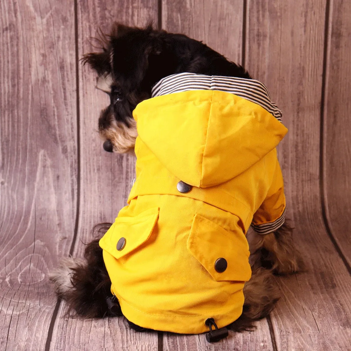 Weather-Ready Wardrobe: Large Dog Waterproof Raincoat - Windproof Jacket for Labrador, French Bulldogs, and All Dog Breeds, Ensuring Winter Warmth and Protection