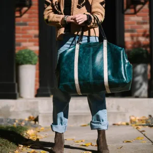 Western Woods Collection | Jackson Travel Duffel | Teal Spruce