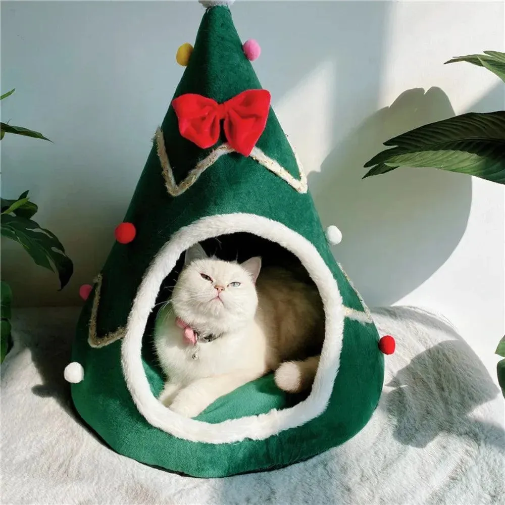 Winter Warm Cat Nest Removable Washable