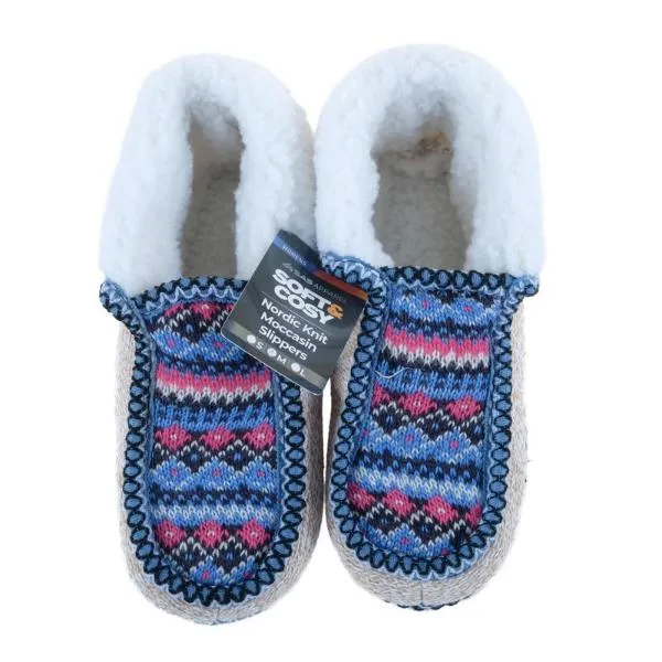 Women Mocassin Nordic Slippers