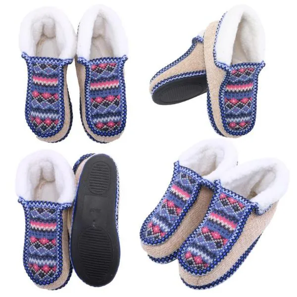 Women Mocassin Nordic Slippers