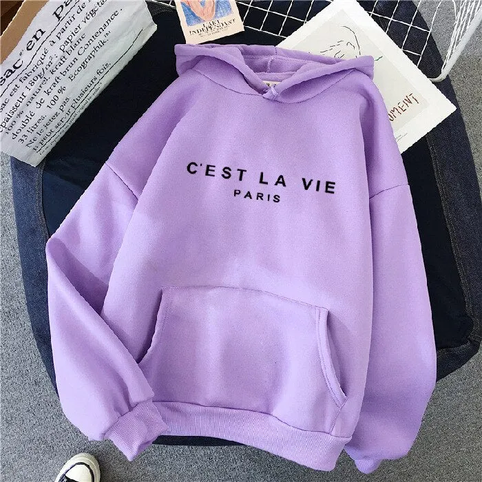 Women's Casual Comfy Hoodie with Pocket | Ideal for Autumn/Winter