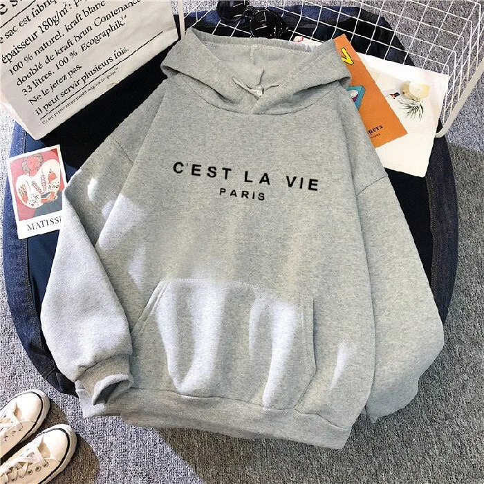 Women's Casual Comfy Hoodie with Pocket | Ideal for Autumn/Winter