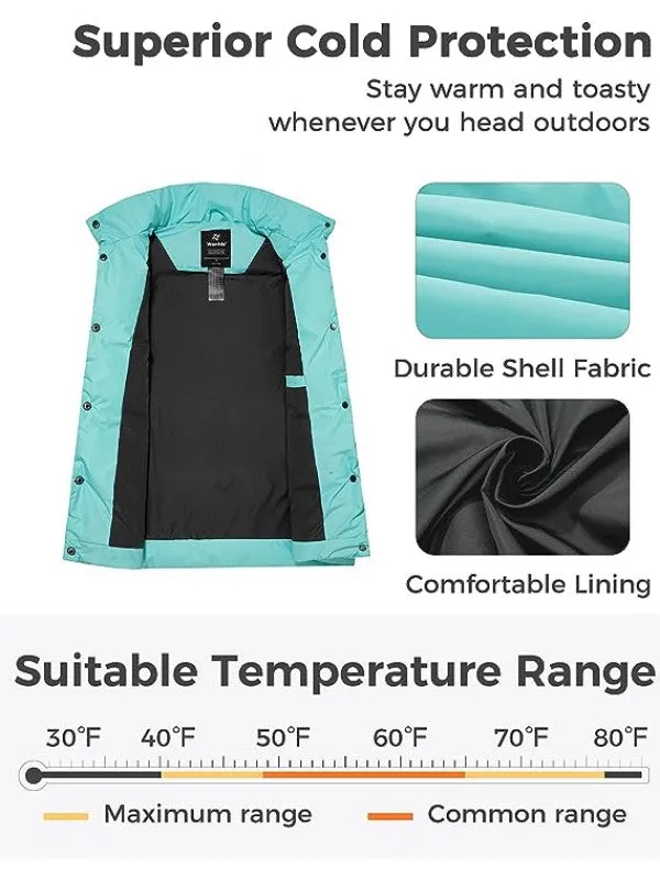 Women's Puffer Vests Thicken Winter Vest