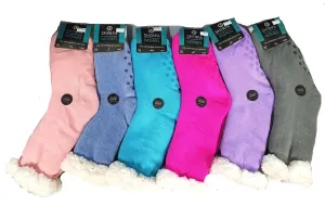 Womens Sherpa Socks with Lining