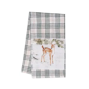 Woodland Deer Kitchen Towel