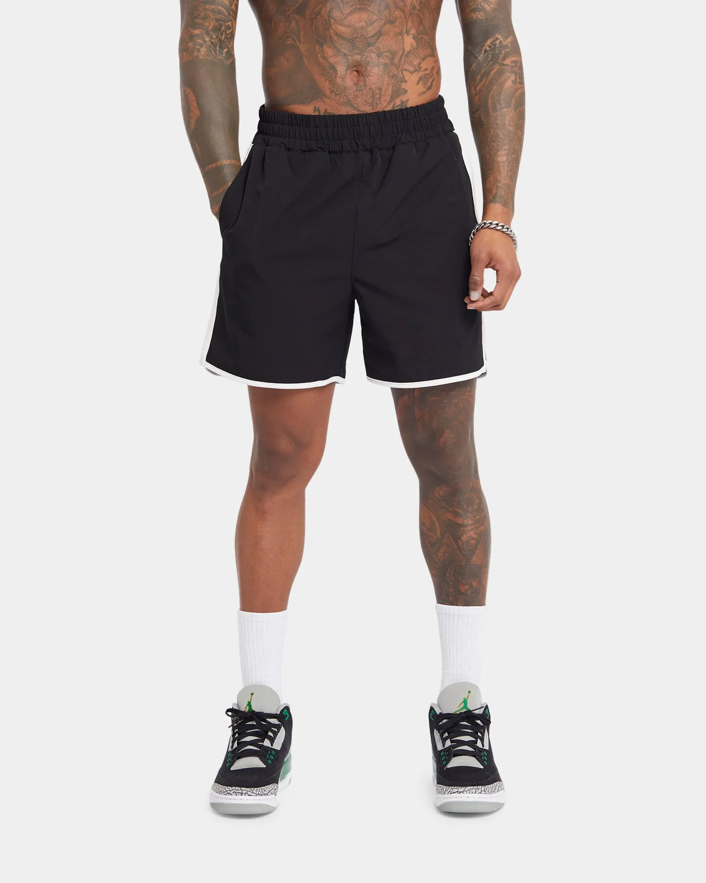 XXIII Maxime Racing Shorts Black/White