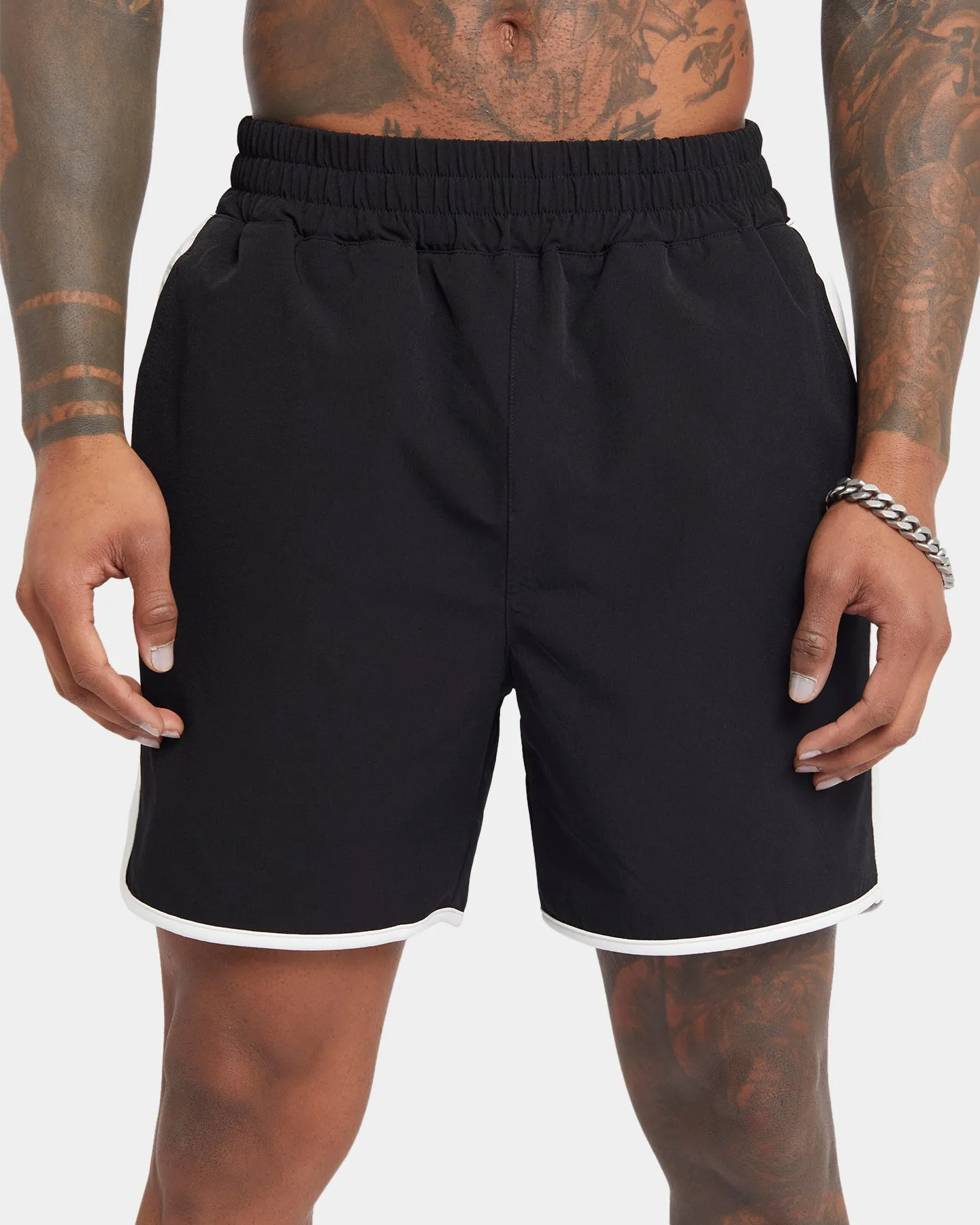 XXIII Maxime Racing Shorts Black/White