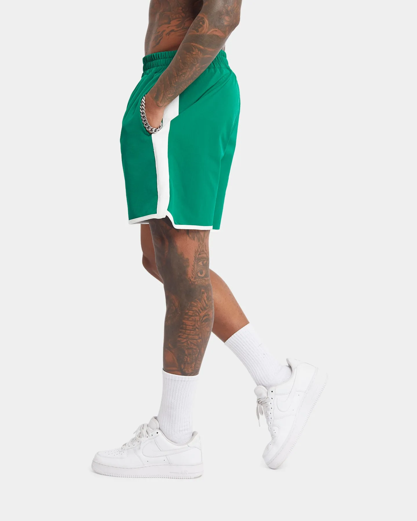 XXIII Maxime Racing Shorts Green/White