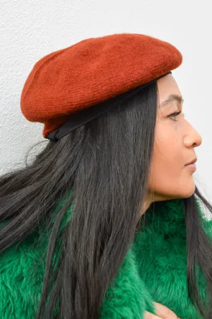 Yerse Wool Brick Beret